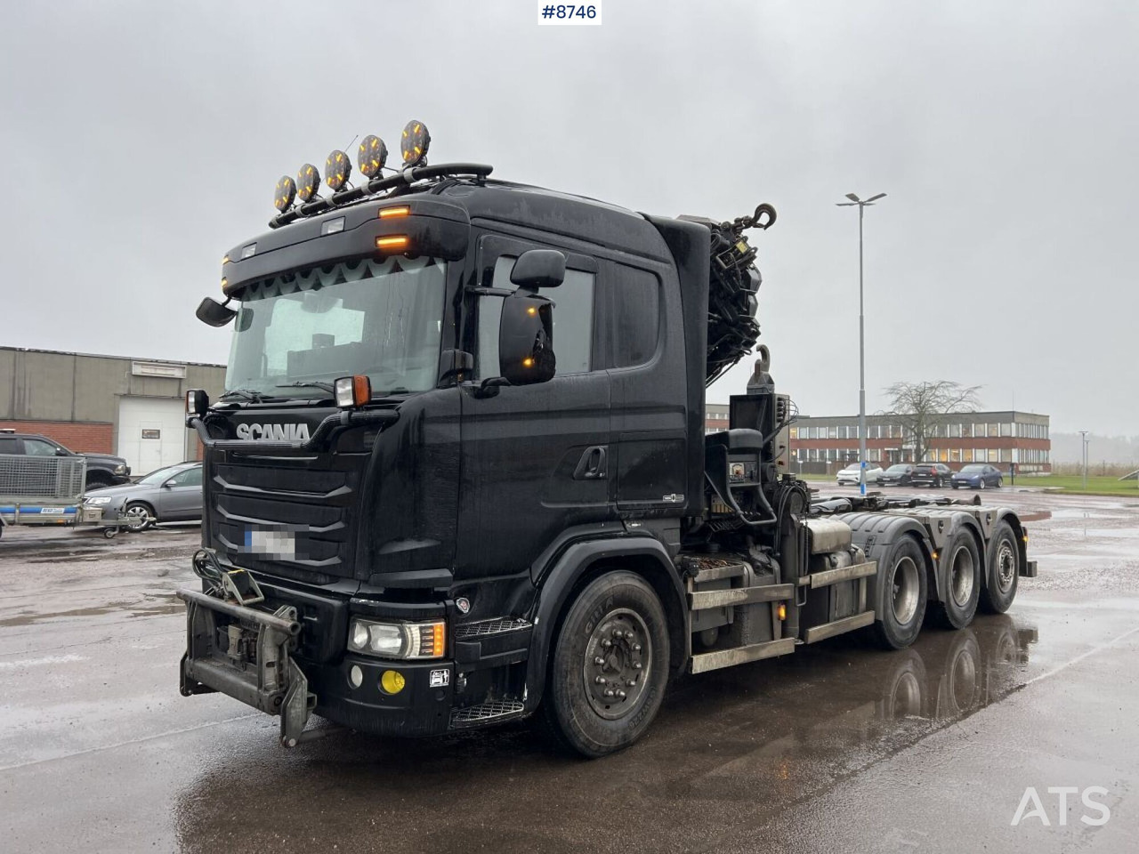 SCANIA G450 LB 8X4*4 Kranväxlare med HIAB XS244 Hipro kran - Автоманипулятор: фото 1 SCANIA G450 LB 8X4*4 Kranväxlare med HIAB XS244 Hipro kran - Автоманипулятор: фото 1