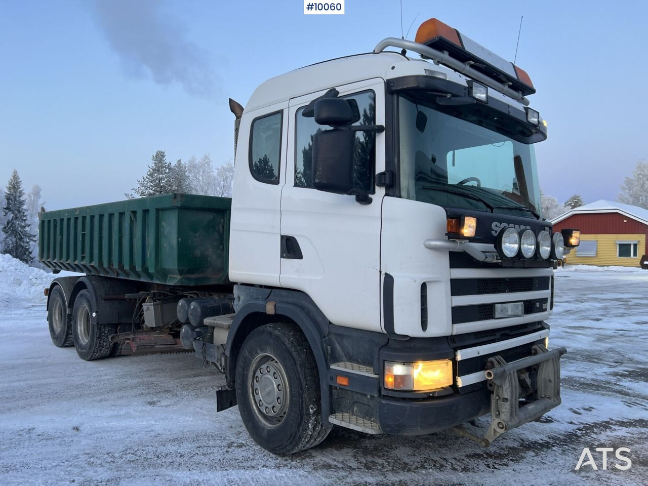 SCANIA R164 Tipper truck with plow equipment (VIDEO) - Самосвал: фото 5 SCANIA R164 Tipper truck with plow equipment (VIDEO) - Самосвал: фото 5