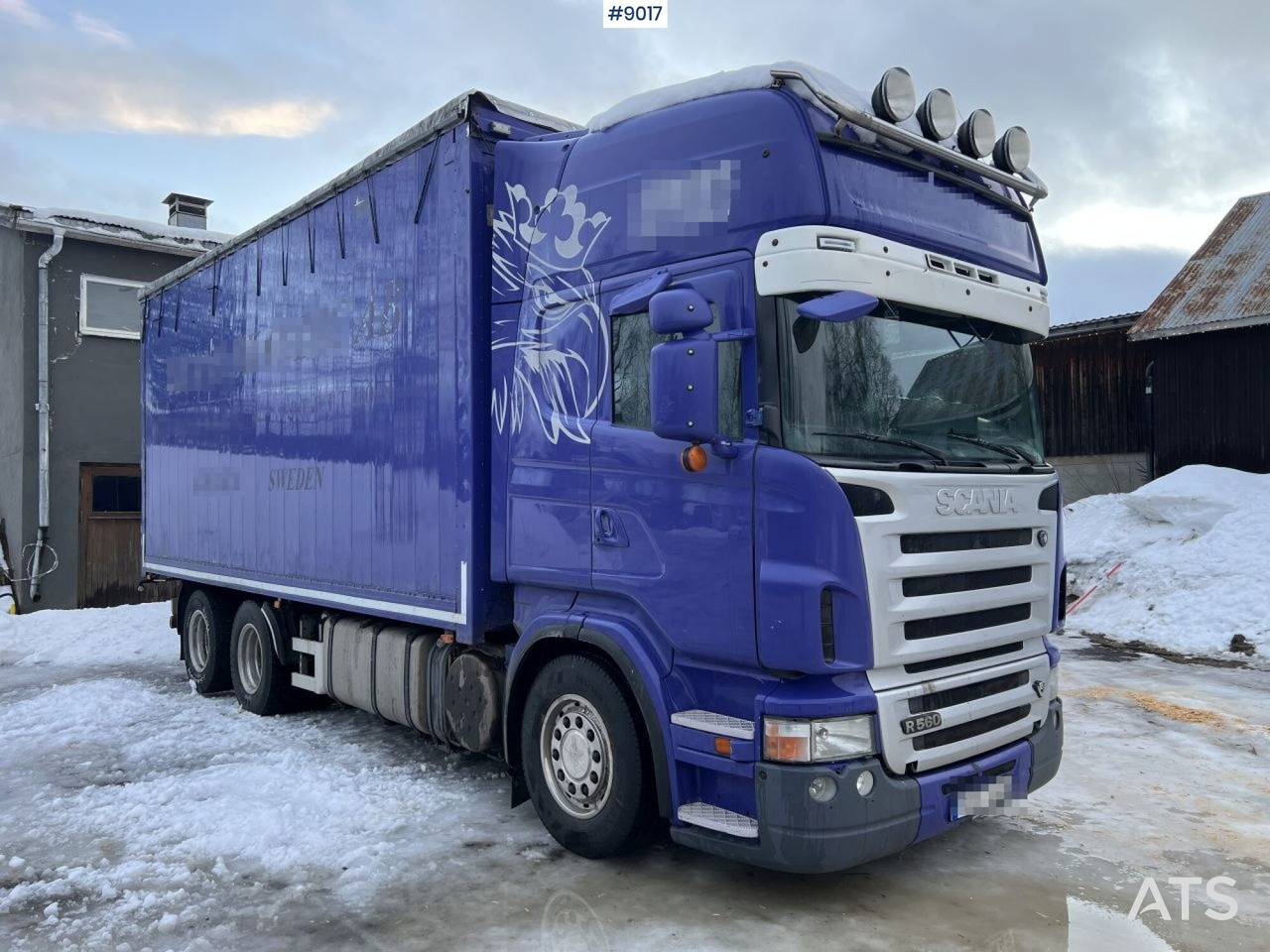 Грузовик с закрытым кузовом SCANIA R560 chipper truck: фото 10