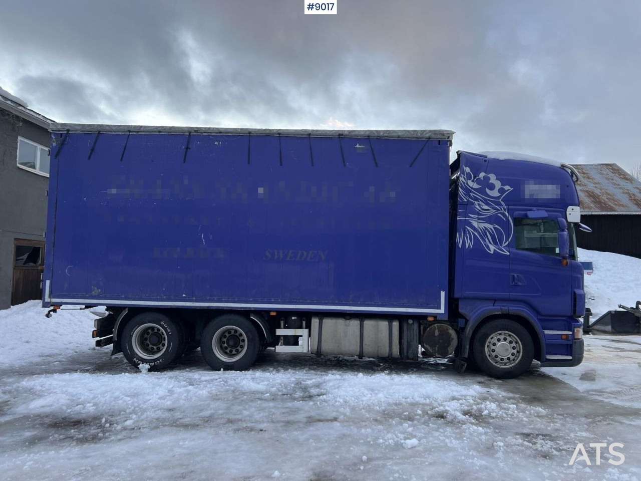 Грузовик с закрытым кузовом SCANIA R560 chipper truck: фото 11