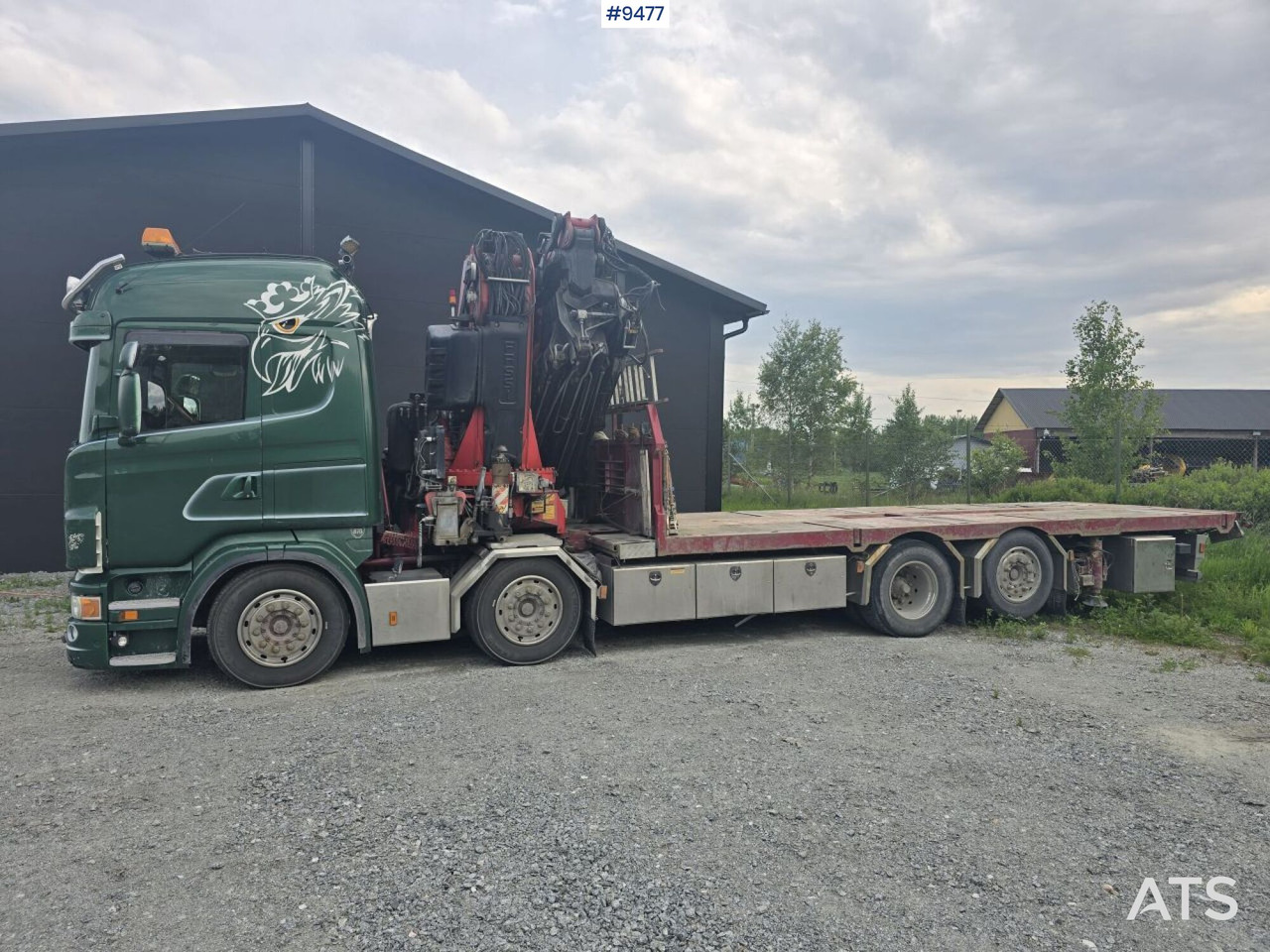 Scania Crane Truck Fassi F950XP and Trailer - Автоманипулятор: фото 3 Scania Crane Truck Fassi F950XP and Trailer - Автоманипулятор: фото 3