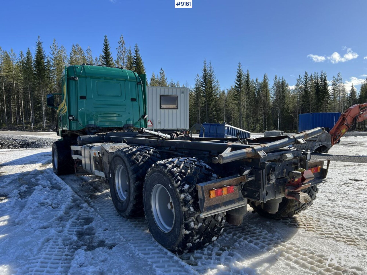 Грузовик-шасси Scania R124 with cameleont quick lock, underbite and plow attachments: фото 9