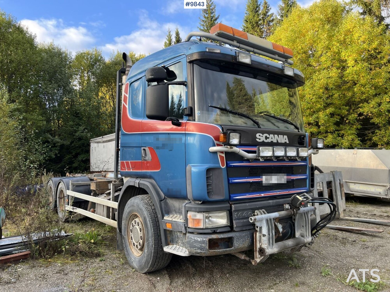 Scania R144 Hook Truck with plow equipment - Крюковой мультилифт: фото 2 Scania R144 Hook Truck with plow equipment - Крюковой мультилифт: фото 2