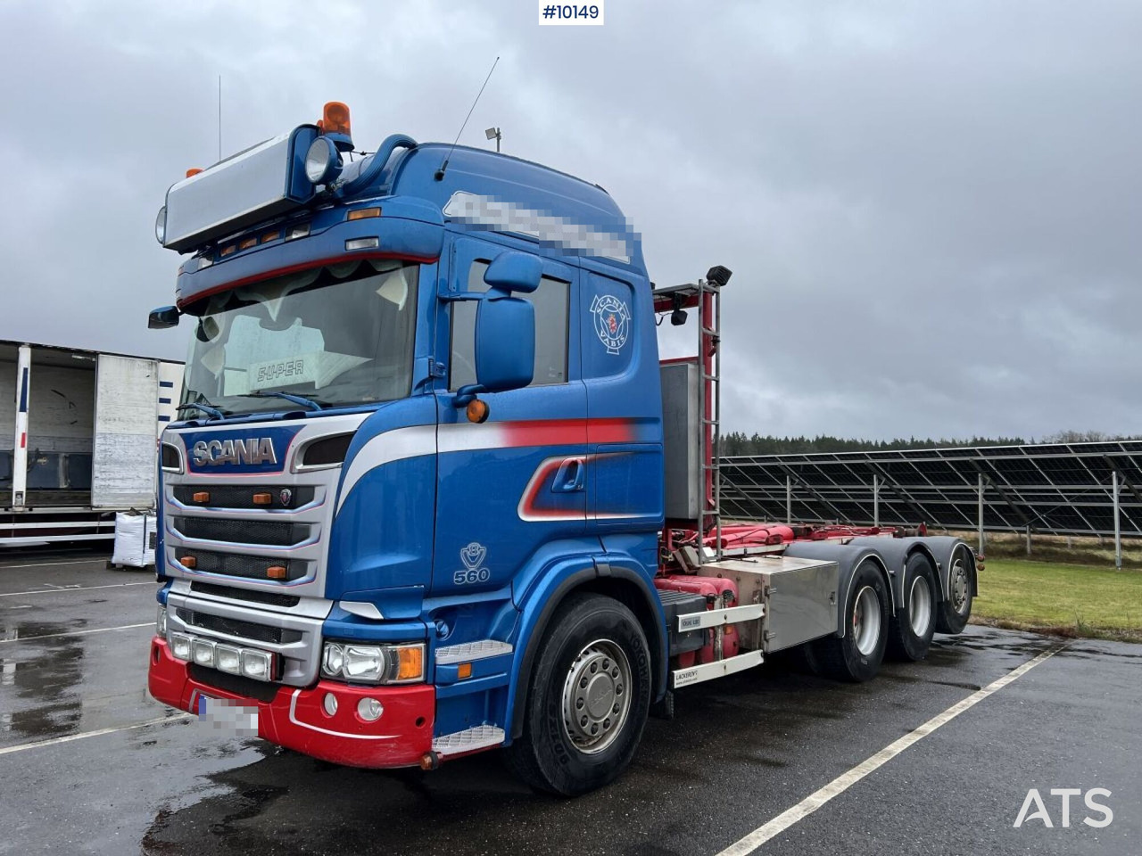 Scania R560 Tridem Hooklift Truck - Крюковой мультилифт: фото 3 Scania R560 Tridem Hooklift Truck - Крюковой мультилифт: фото 3