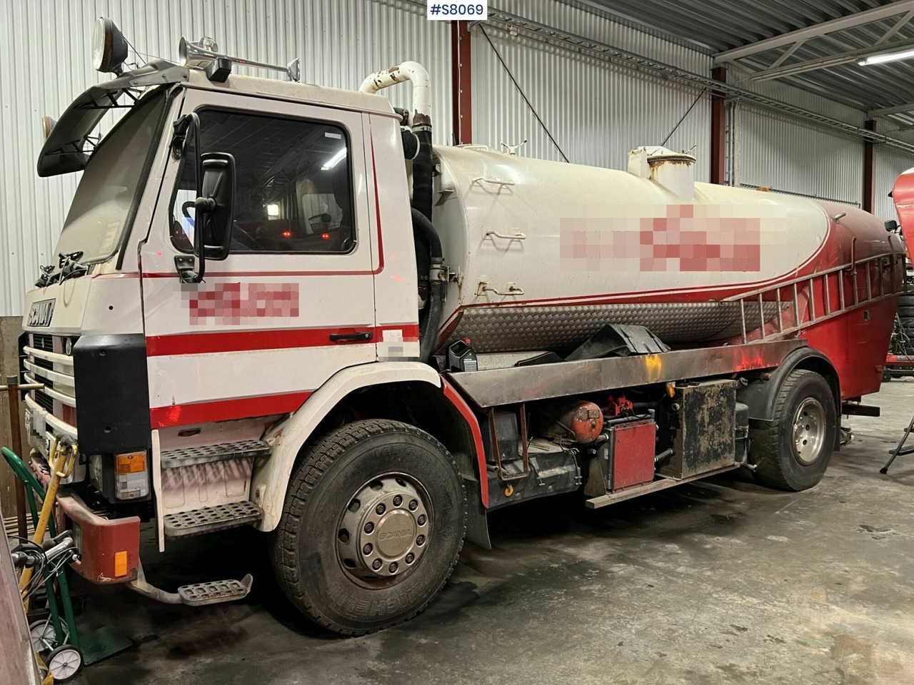 Suction/Combi truck, Scania P92H 4x2, Rep-object - Ассенизатор: фото 1 Suction/Combi truck, Scania P92H 4x2, Rep-object - Ассенизатор: фото 1