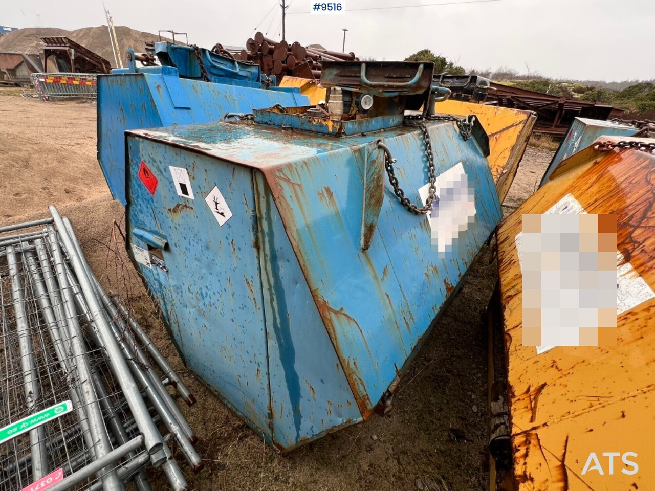 Tank diesel - 1,5 cubic - J-O Fherm dumper - Резервуар для хранения: фото 1 Tank diesel - 1,5 cubic - J-O Fherm dumper - Резервуар для хранения: фото 1