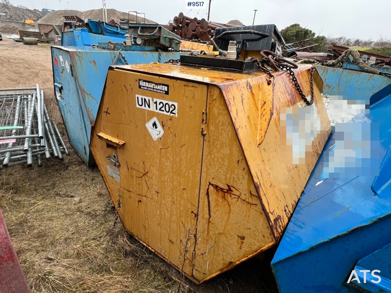 Tank diesel - 1,5 cubic - J-O Fherm dumper - Резервуар для хранения: фото 1 Tank diesel - 1,5 cubic - J-O Fherm dumper - Резервуар для хранения: фото 1