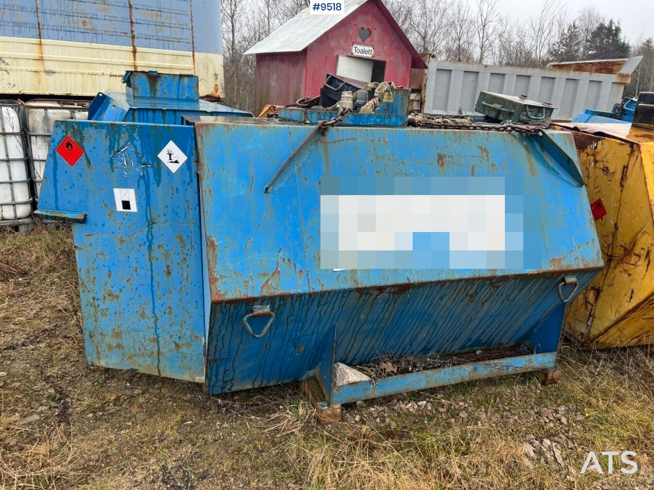 Tank diesel - 1,5 cubic - J-O Fherm dumper - Резервуар для хранения: фото 2 Tank diesel - 1,5 cubic - J-O Fherm dumper - Резервуар для хранения: фото 2
