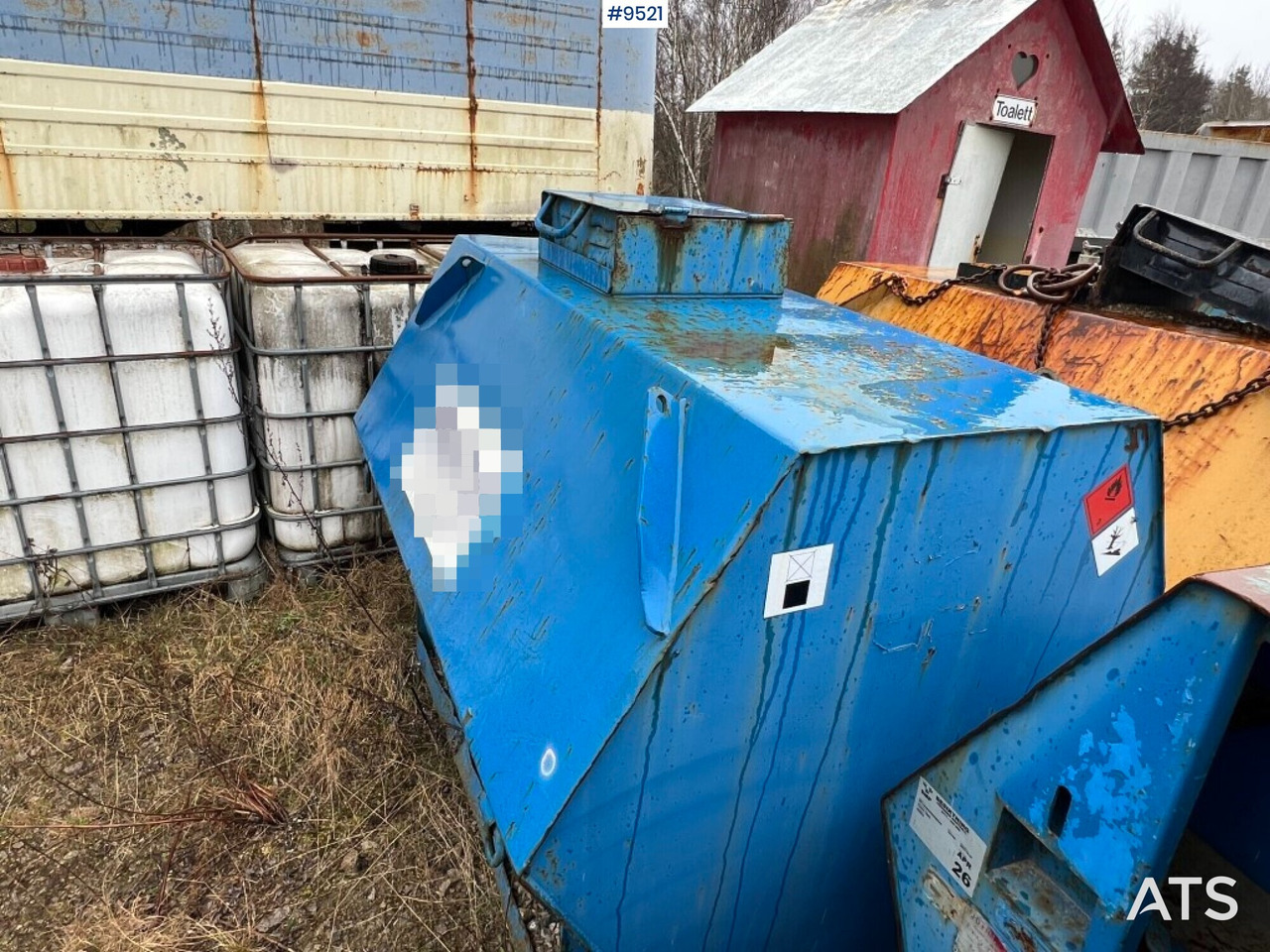 Tank diesel - 1 cubic - J-O Fherm dumper - Резервуар для хранения: фото 2 Tank diesel - 1 cubic - J-O Fherm dumper - Резервуар для хранения: фото 2