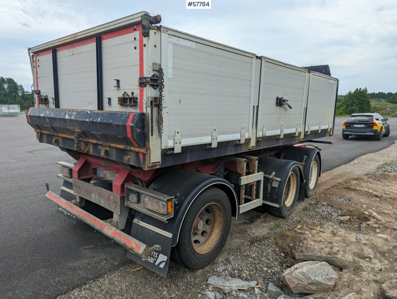 Tipper trailer GEHAB 3-axlat - Самосвальный прицеп: фото 4 Tipper trailer GEHAB 3-axlat - Самосвальный прицеп: фото 4
