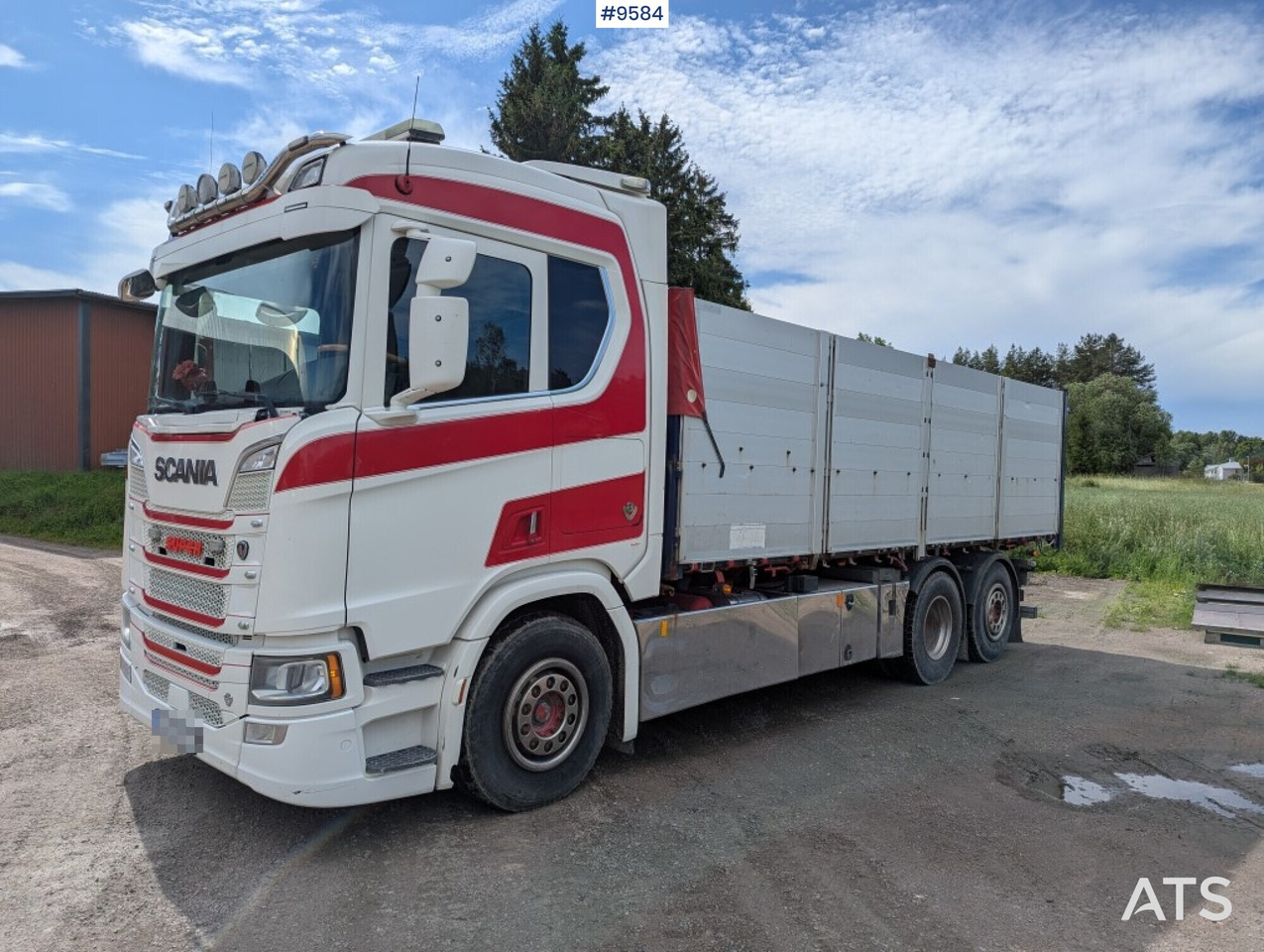 Truck / Grain truck Scania R580 6X2 - Грузовик с закрытым кузовом: фото 1 Truck / Grain truck Scania R580 6X2 - Грузовик с закрытым кузовом: фото 1