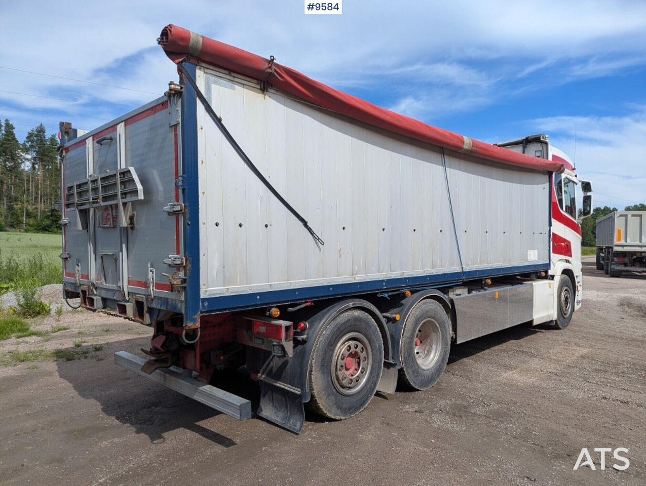 Truck / Grain truck Scania R580 6X2 - Грузовик с закрытым кузовом: фото 5 Truck / Grain truck Scania R580 6X2 - Грузовик с закрытым кузовом: фото 5