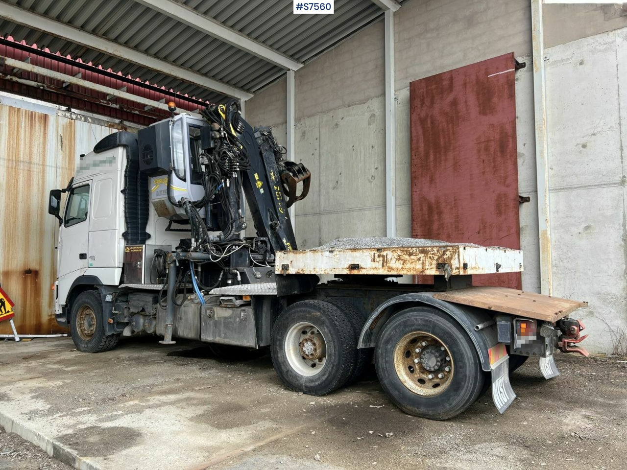 Тягач Tow Truck Volvo FH400 with Epsilon 110Z crane: фото 15