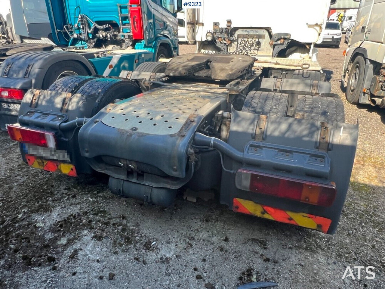 Тягач Tractor unit Scania R420 6x2: фото 8