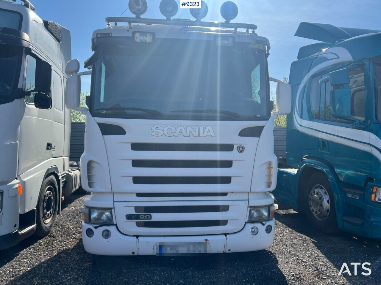 Тягач Tractor unit Scania R420 6x2: фото 7