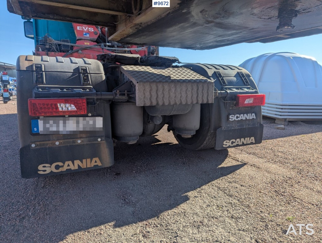 Tractor unit with crane Scania R410 4X2 - Тягач: фото 3 Tractor unit with crane Scania R410 4X2 - Тягач: фото 3