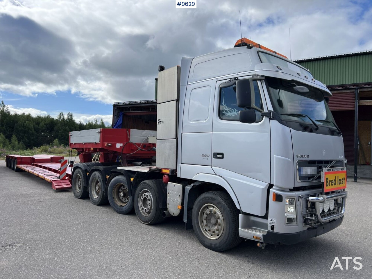 Volvo FH16 5-axle tractor unit, GOLDHOFER STZ-VL 4-41/80 trailer - Тягач, Низкорамный полуприцеп: фото 2 Volvo FH16 5-axle tractor unit, GOLDHOFER STZ-VL 4-41/80 trailer - Тягач, Низкорамный полуприцеп: фото 2