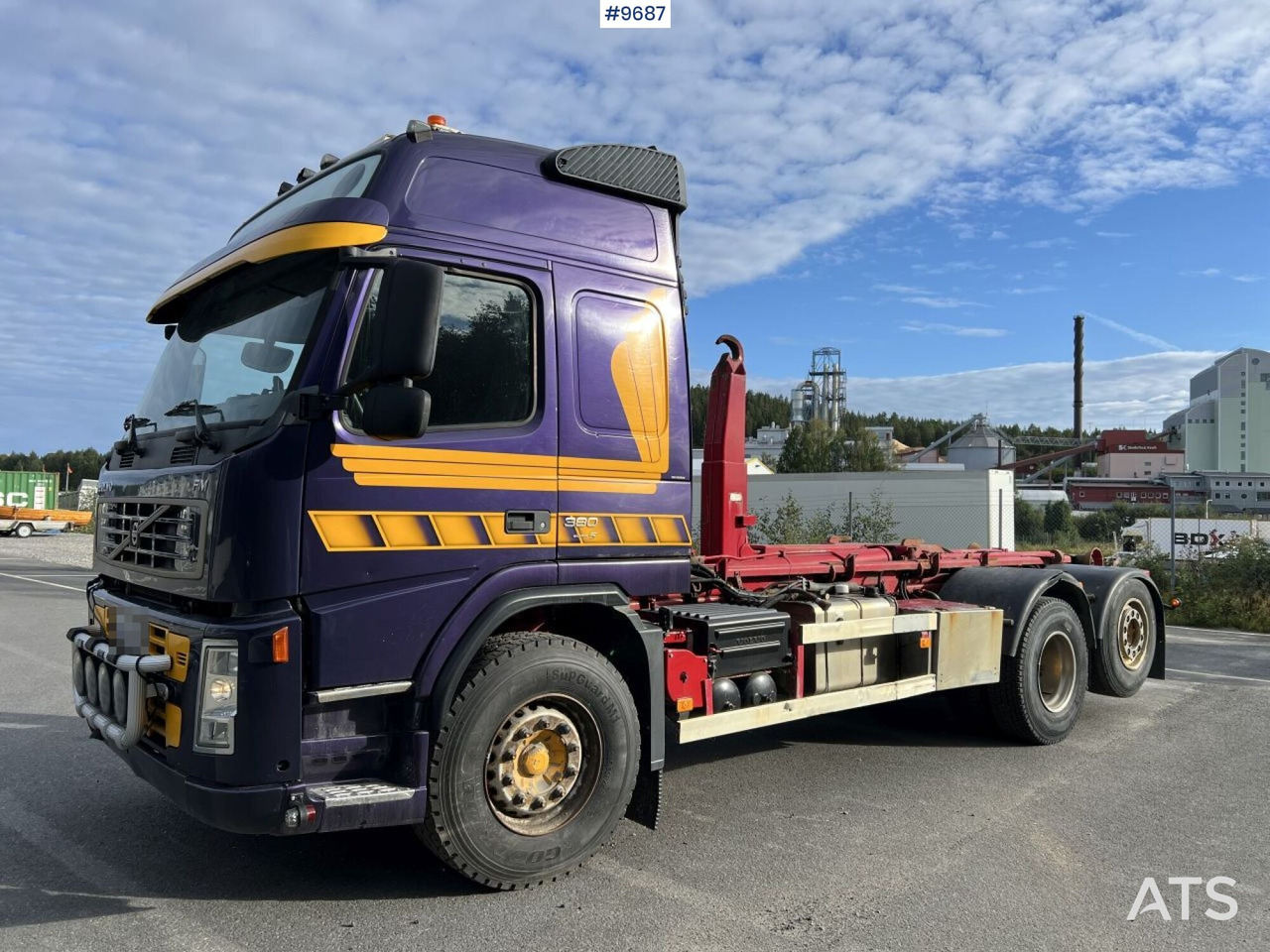 VOLVO FM-380 6*2 Truck with swap body (VIDEO) - Крюковой мультилифт: фото 1 VOLVO FM-380 6*2 Truck with swap body (VIDEO) - Крюковой мультилифт: фото 1