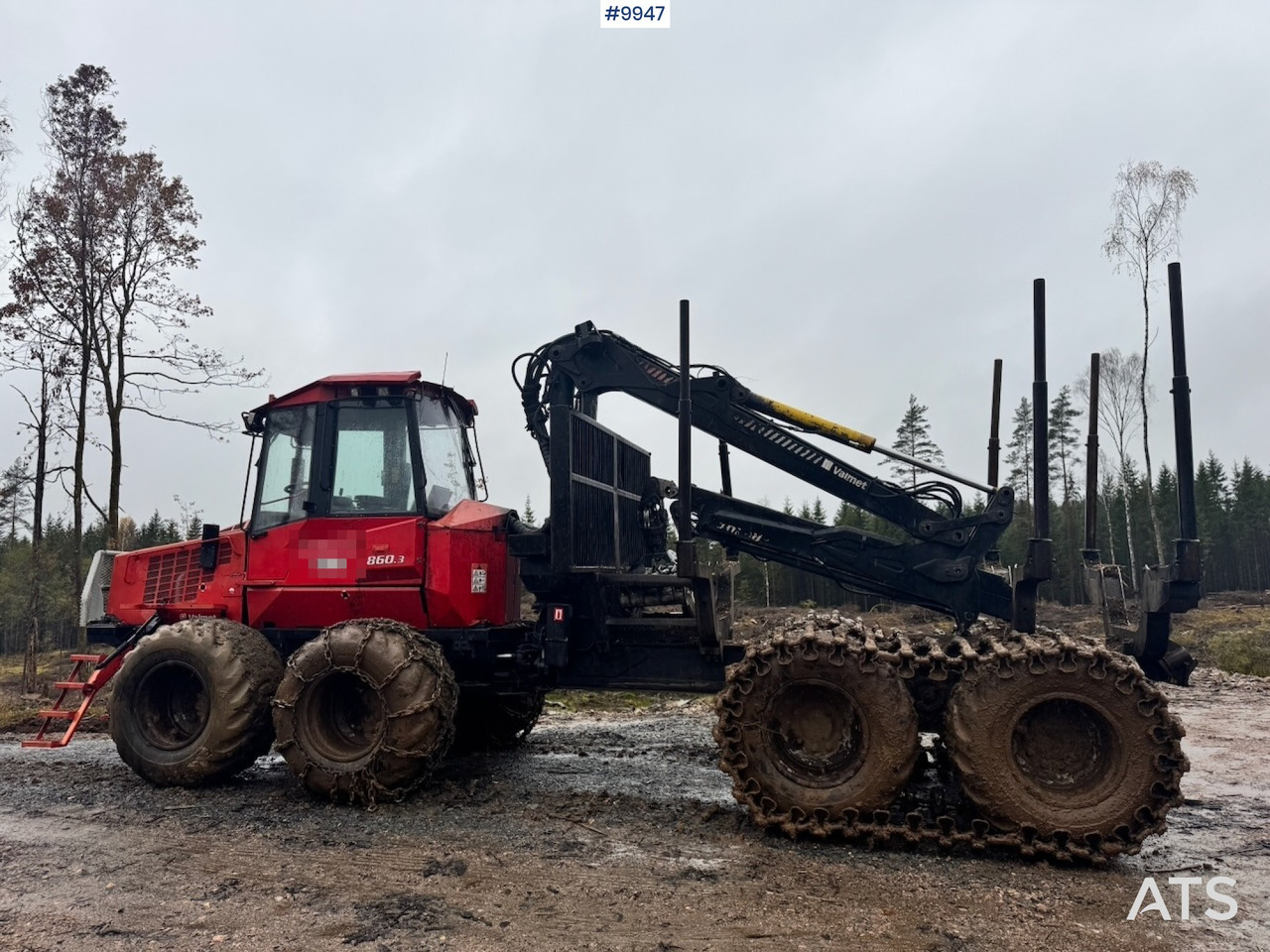 Valmet 860 forwarder (VIDEO) - Форвардер: фото 3 Valmet 860 forwarder (VIDEO) - Форвардер: фото 3