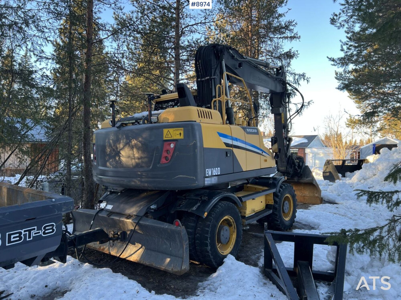 Volvo EW 160 D with Digging System, Tipper and Attachments - Колёсный экскаватор: фото 4 Volvo EW 160 D with Digging System, Tipper and Attachments - Колёсный экскаватор: фото 4