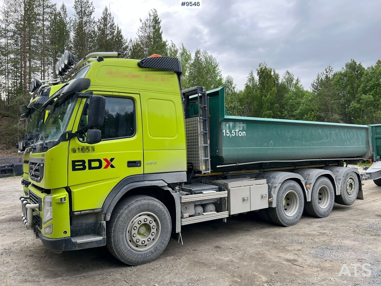 Крюковой мультилифт Volvo FM 8*4 Tridem Lastväxlare: фото 15