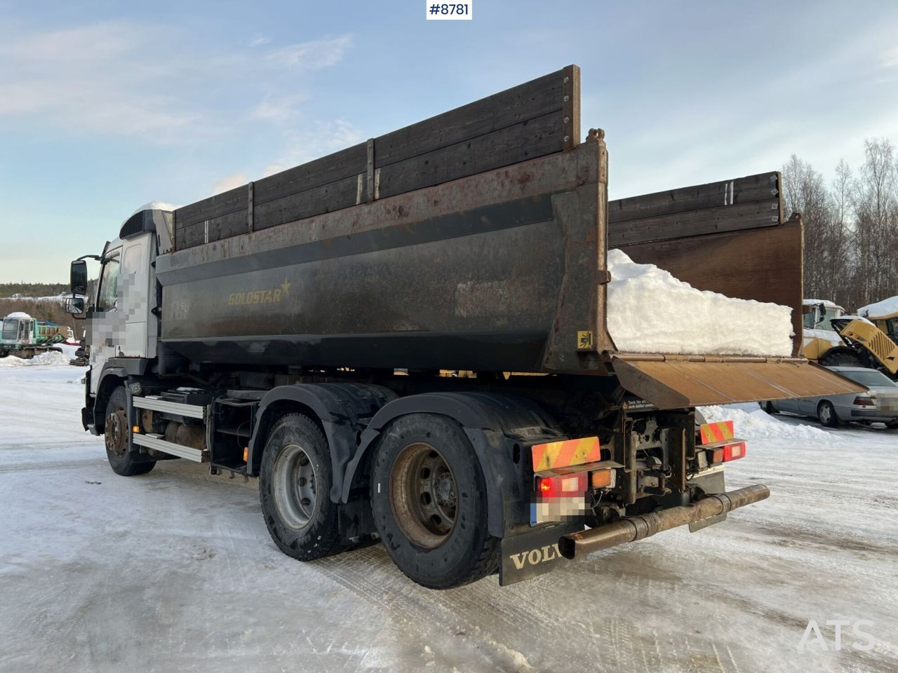 Самосвал Volvo FMX 6X2 Tipper truck (SE VIDEO): фото 14
