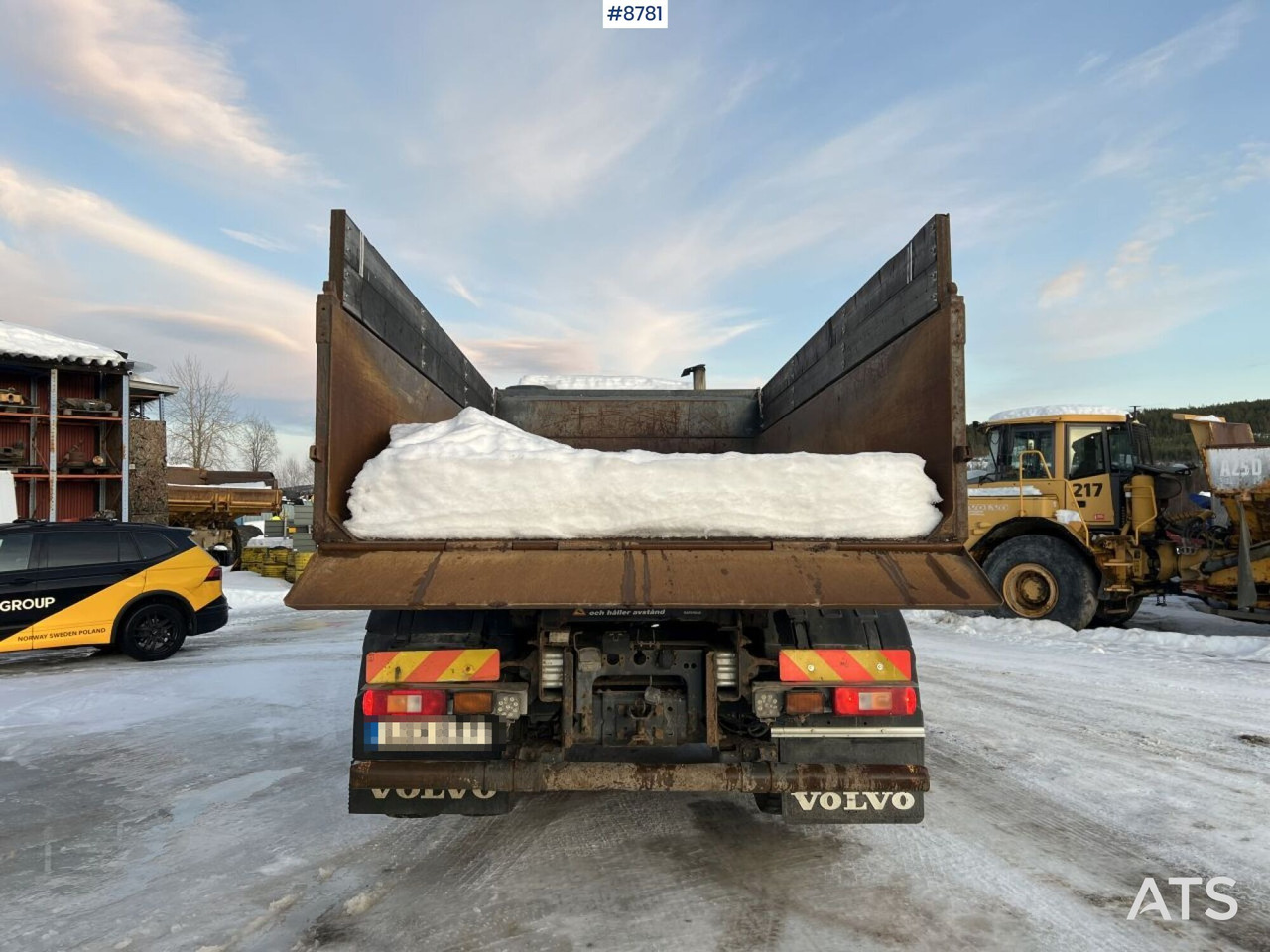 Самосвал Volvo FMX 6X2 Tipper truck (SE VIDEO): фото 12