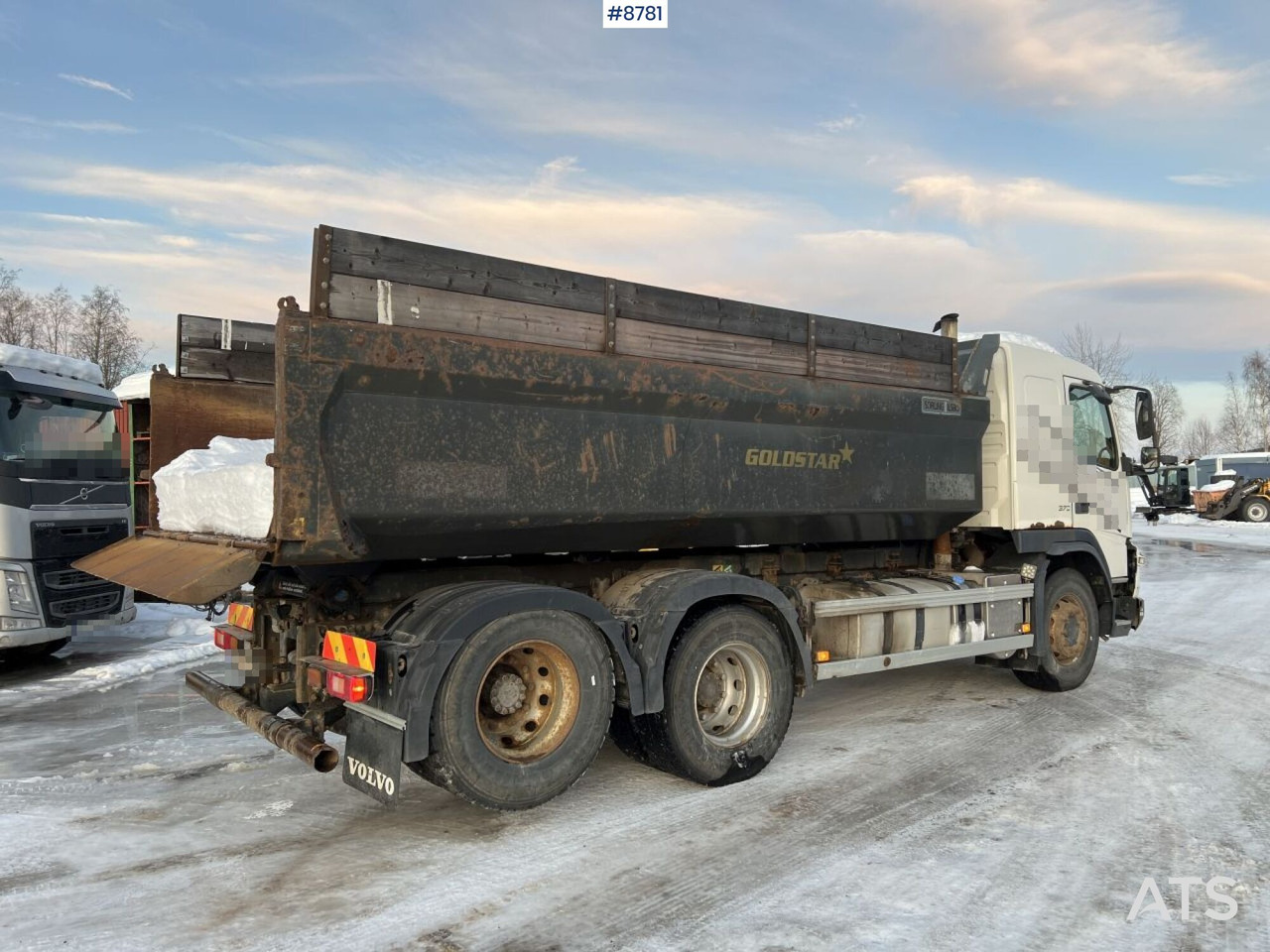 Самосвал Volvo FMX 6X2 Tipper truck (SE VIDEO): фото 10