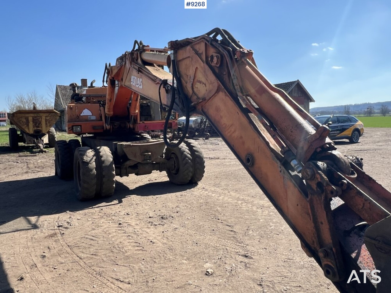 Wheel excavator Atlas 1302E - Rep object - Колёсный экскаватор: фото 3 Wheel excavator Atlas 1302E - Rep object - Колёсный экскаватор: фото 3