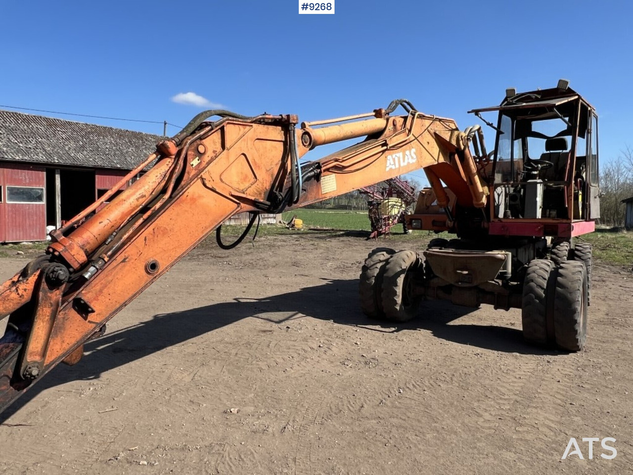 Wheel excavator Atlas 1302E - Rep object - Колёсный экскаватор: фото 2 Wheel excavator Atlas 1302E - Rep object - Колёсный экскаватор: фото 2