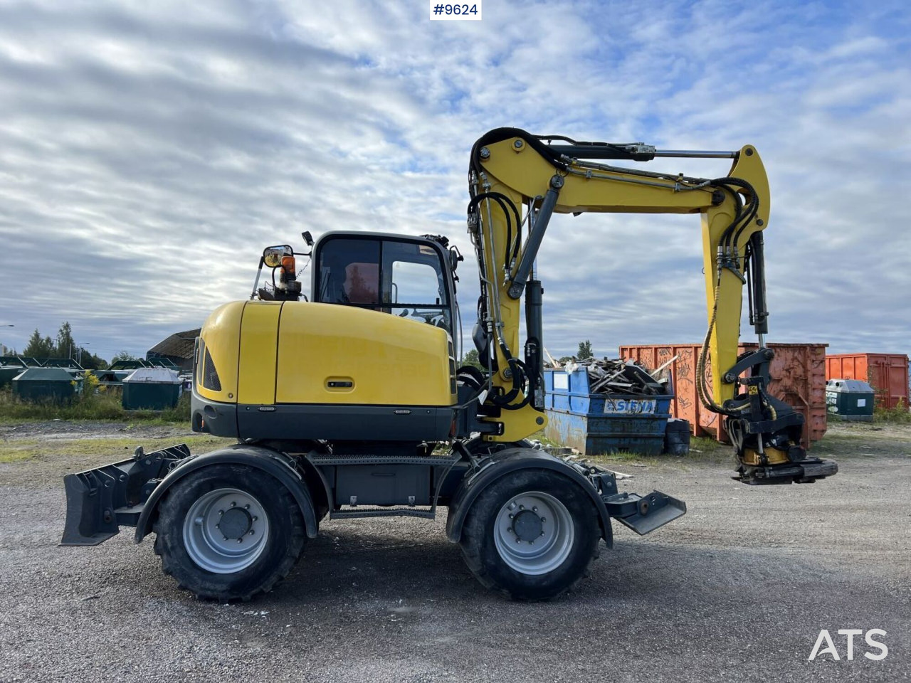 Wheeled Excavator Wacker Neuson EW100 (See Video) - Колёсный экскаватор: фото 2 Wheeled Excavator Wacker Neuson EW100 (See Video) - Колёсный экскаватор: фото 2