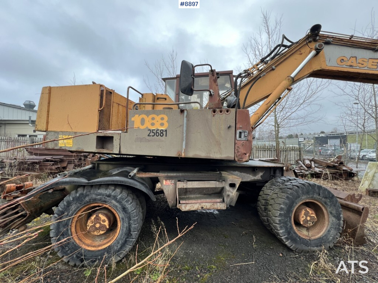Wheeled excavator Case 1088 - Repair object - Колёсный экскаватор: фото 2 Wheeled excavator Case 1088 - Repair object - Колёсный экскаватор: фото 2