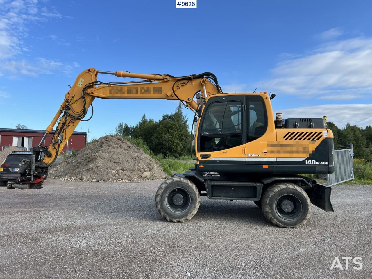Wheeled excavator Hyundai 140W-9A (See Video) - Колёсный экскаватор: фото 1 Wheeled excavator Hyundai 140W-9A (See Video) - Колёсный экскаватор: фото 1
