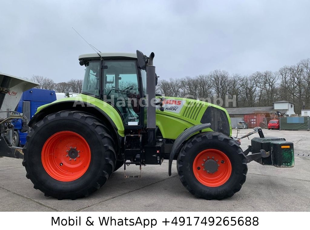Claas Axion 820 4x4 *Straßen-Zulassung/CEBIS/AHK  - Трактор: фото 2 Claas Axion 820 4x4 *Straßen-Zulassung/CEBIS/AHK  - Трактор: фото 2