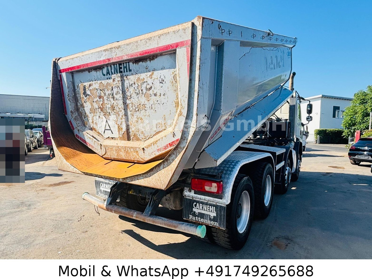 DAF CF 450 BB Carnehl Muldenkipper *Hardox/16,5m³ - Портальный бункеровоз: фото 5 DAF CF 450 BB Carnehl Muldenkipper *Hardox/16,5m³ - Портальный бункеровоз: фото 5