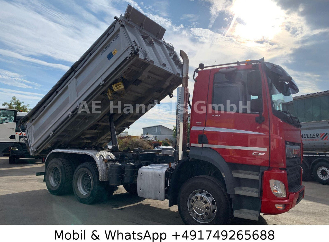 DAF CF 530 6x4 Meiller *Bobmatik/12m³/Standklima/AHK - Самосвал: фото 3 DAF CF 530 6x4 Meiller *Bobmatik/12m³/Standklima/AHK - Самосвал: фото 3