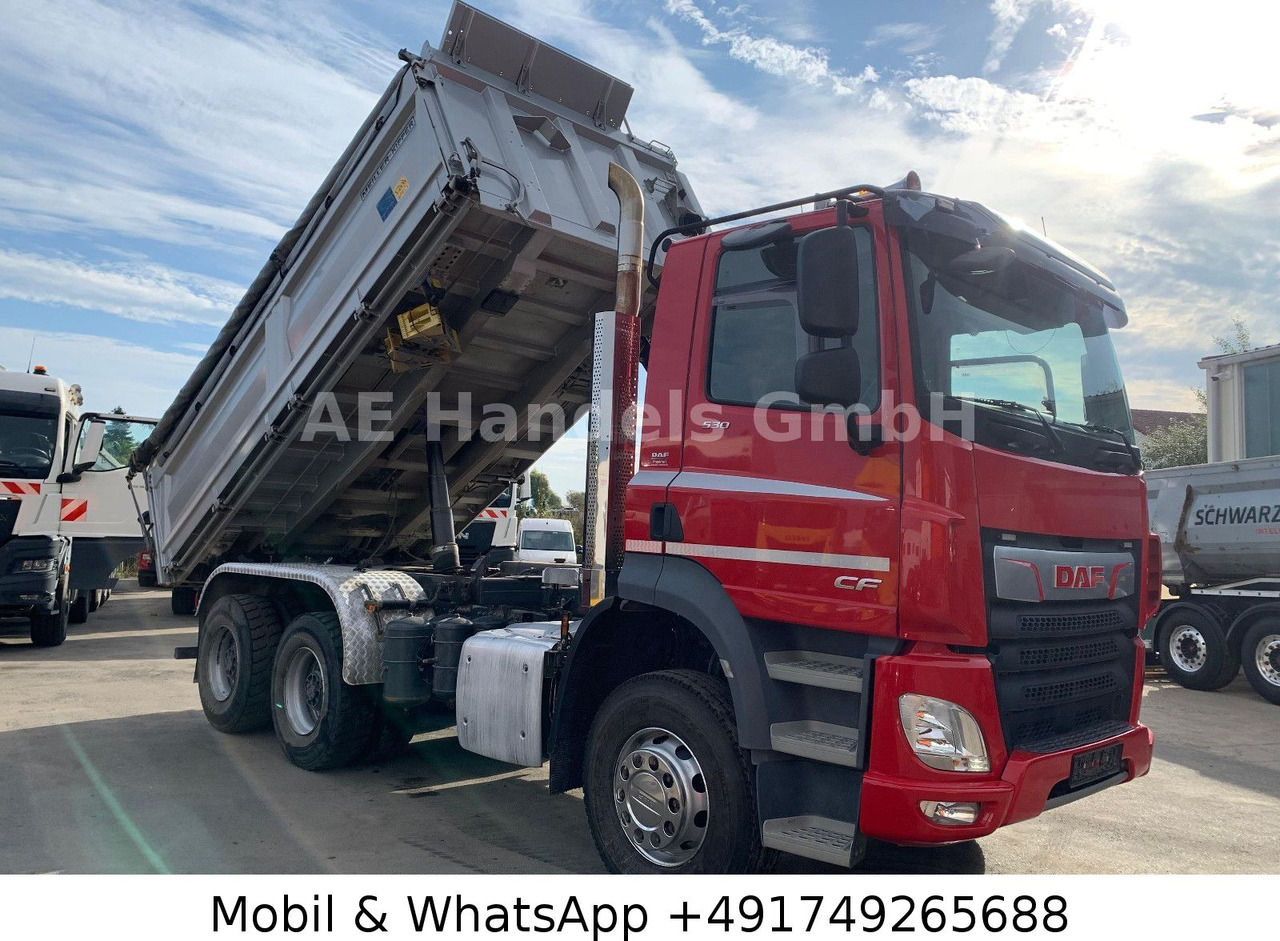 DAF CF 530 6x4 Meiller *Bobmatik/12m³/Standklima/AHK - Самосвал: фото 1 DAF CF 530 6x4 Meiller *Bobmatik/12m³/Standklima/AHK - Самосвал: фото 1