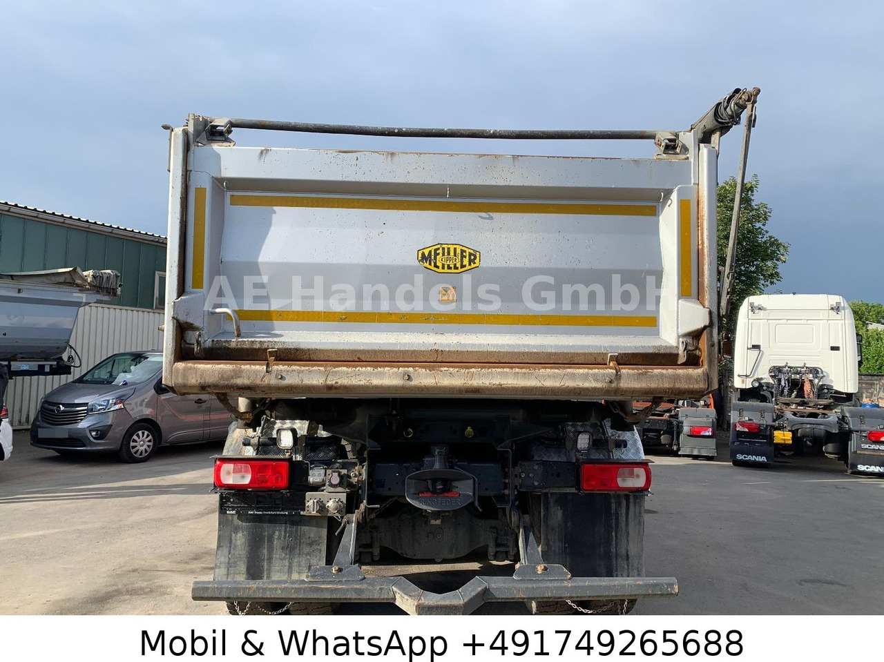 DAF CF 530 6x4 Meiller *Bobmatik/12m³/Standklima/AHK - Самосвал: фото 5 DAF CF 530 6x4 Meiller *Bobmatik/12m³/Standklima/AHK - Самосвал: фото 5