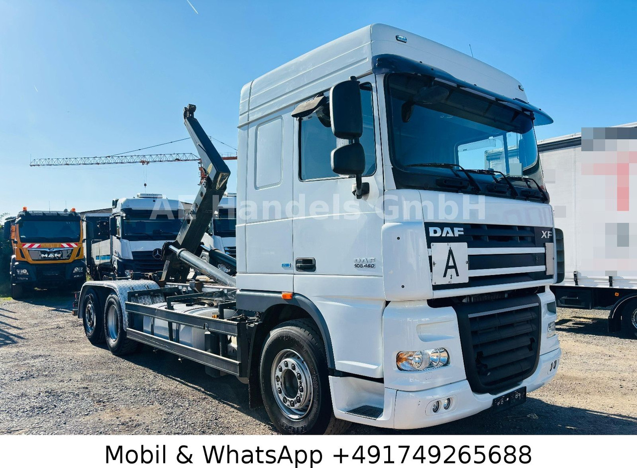 DAF XF 105.460 SC BL Meiller RK 20.70 *Retarder/L+L - Крюковой мультилифт: фото 1 DAF XF 105.460 SC BL Meiller RK 20.70 *Retarder/L+L - Крюковой мультилифт: фото 1