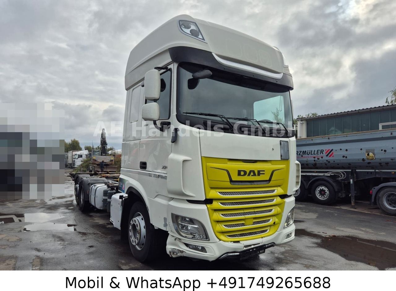 DAF XF480 SSC BDF *Retarder/Lift/ACC/2xTank/AHK/LDW - Грузовик-контейнеровоз/ Сменный кузов: фото 1 DAF XF480 SSC BDF *Retarder/Lift/ACC/2xTank/AHK/LDW - Грузовик-контейнеровоз/ Сменный кузов: фото 1
