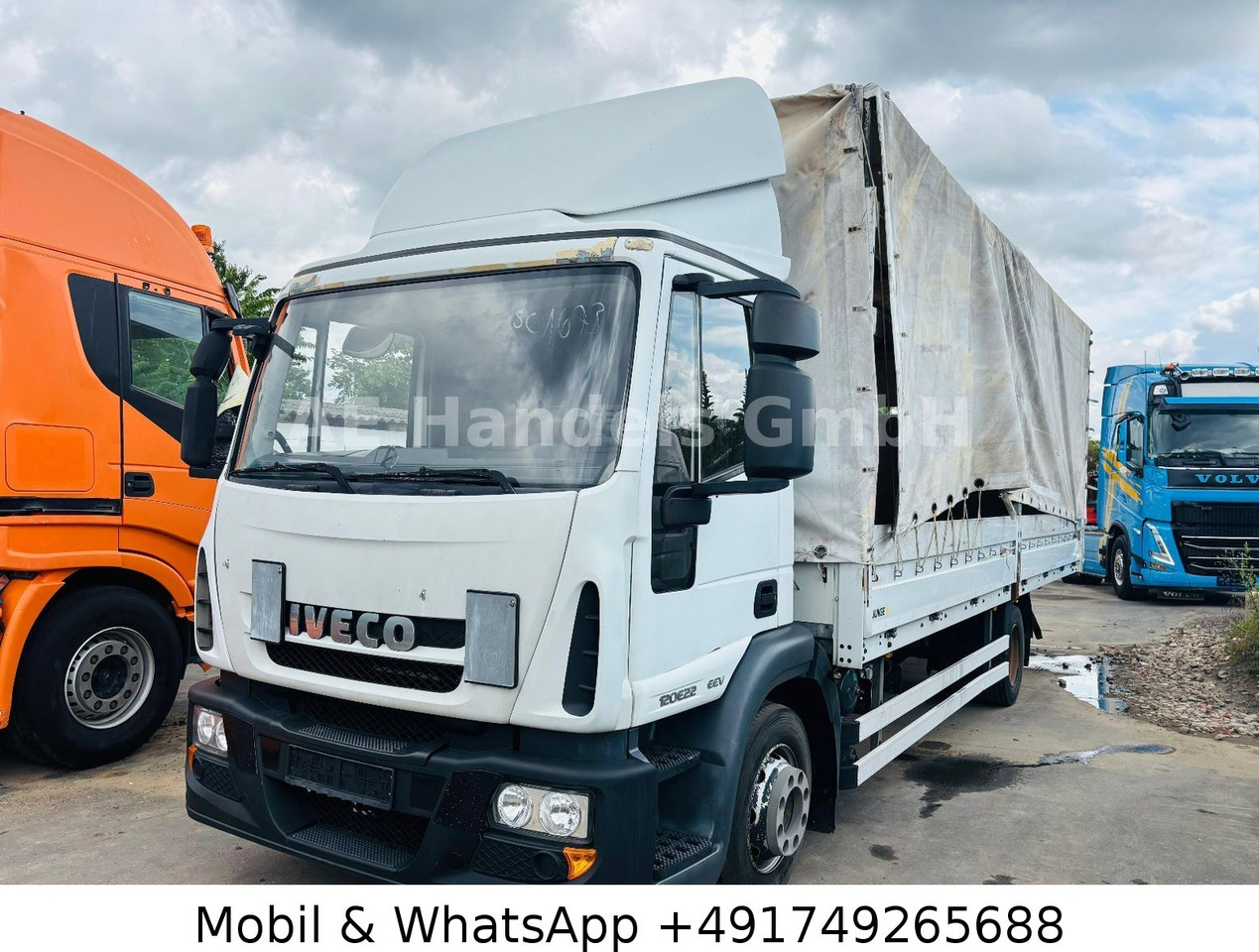 Iveco 120E22 Flachdach BL *Manual / LBW-Dautel - Тентованный грузовик: фото 2 Iveco 120E22 Flachdach BL *Manual / LBW-Dautel - Тентованный грузовик: фото 2
