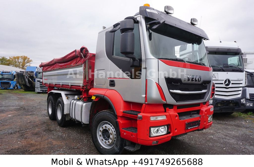 Самосвал Iveco Trakker 500 BL 6x4 *Retarder/11m³/Wechselkipper: фото 9