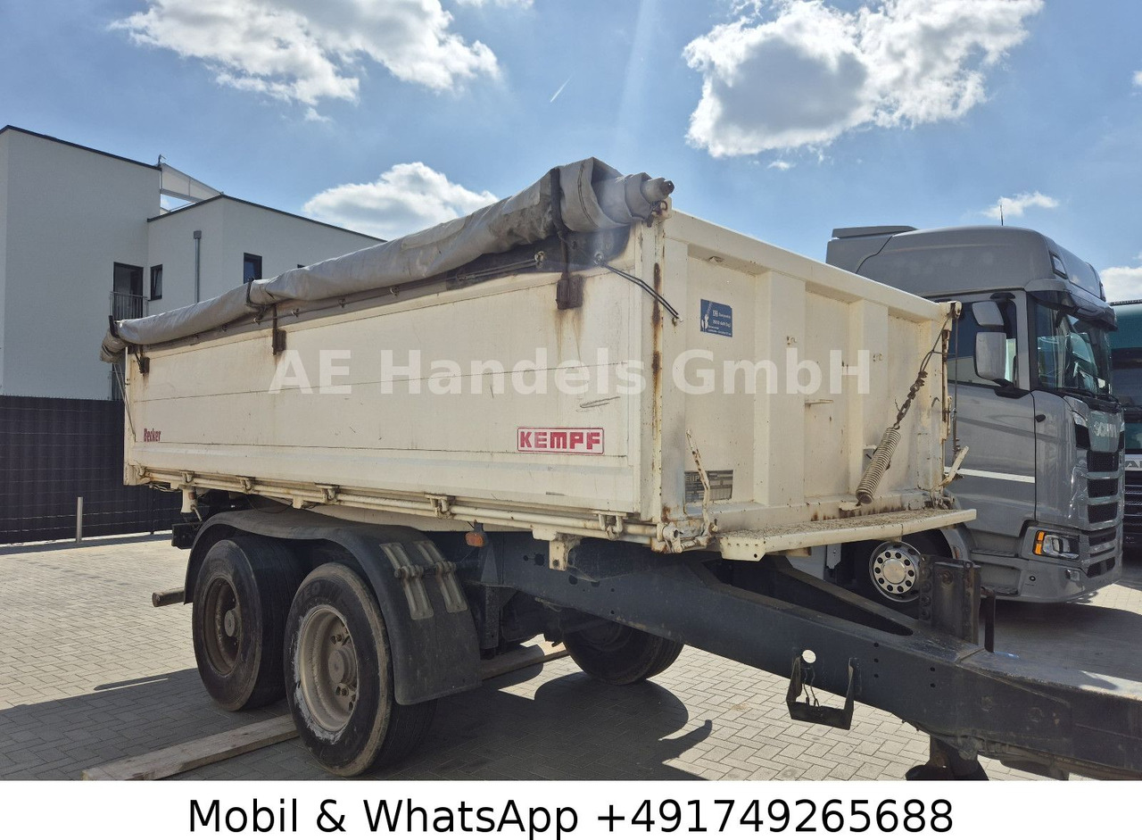 Kempf Tandem 3 Seiten *12m³/Podest/Rollplane/TÜV-11.25 - Самосвальный прицеп: фото 1 Kempf Tandem 3 Seiten *12m³/Podest/Rollplane/TÜV-11.25 - Самосвальный прицеп: фото 1
