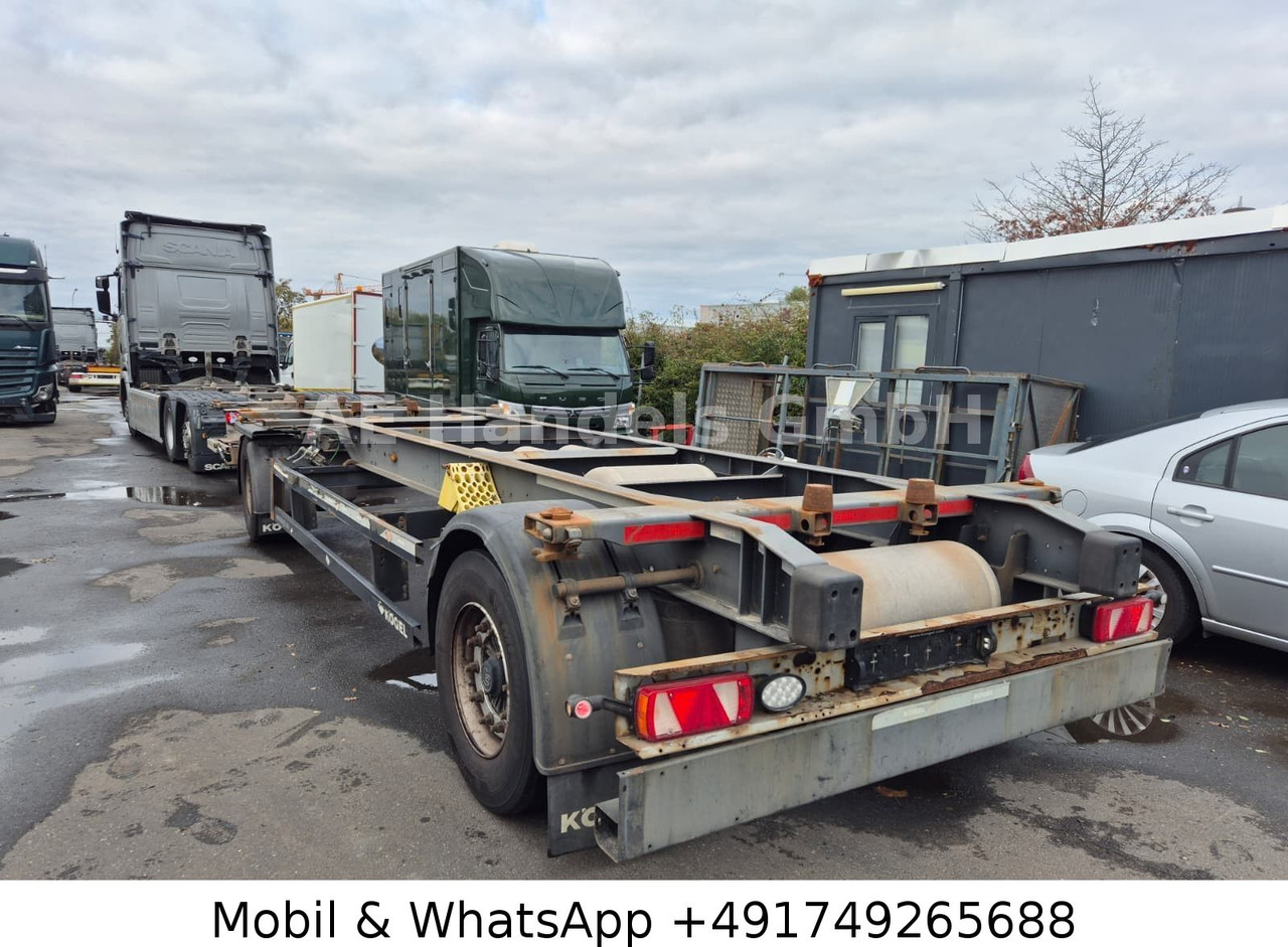 Kögel AW 18 BDF Drehschemel *Scheibenbremsen/Vollluft - Прицеп-контейнеровоз/ Сменный кузов: фото 4 Kögel AW 18 BDF Drehschemel *Scheibenbremsen/Vollluft - Прицеп-контейнеровоз/ Сменный кузов: фото 4