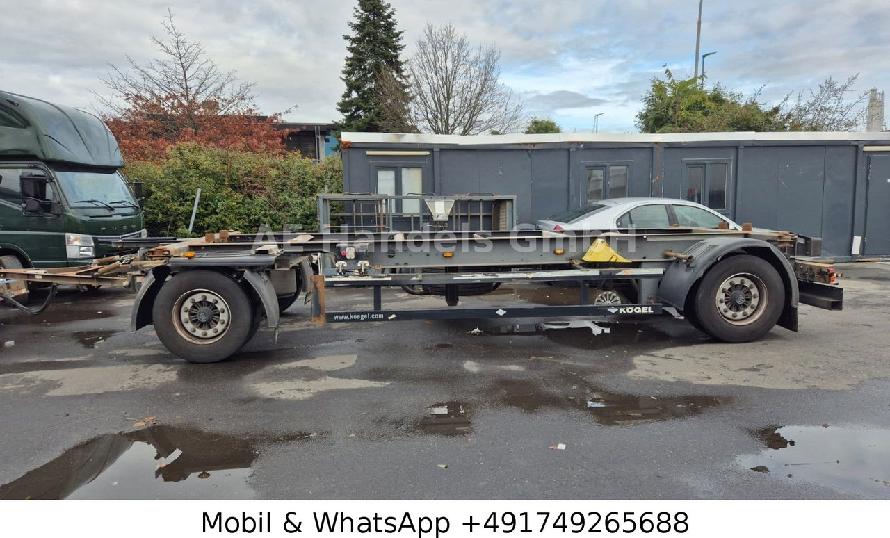 Kögel AW 18 BDF Drehschemel *Scheibenbremsen/Vollluft - Прицеп-контейнеровоз/ Сменный кузов: фото 5 Kögel AW 18 BDF Drehschemel *Scheibenbremsen/Vollluft - Прицеп-контейнеровоз/ Сменный кузов: фото 5