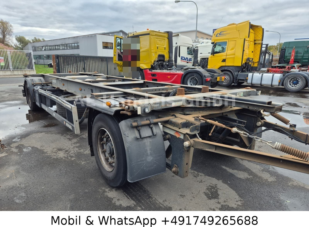 Kögel AW 18 BDF Drehschemel *Scheibenbremsen/Vollluft - Прицеп-контейнеровоз/ Сменный кузов: фото 1 Kögel AW 18 BDF Drehschemel *Scheibenbremsen/Vollluft - Прицеп-контейнеровоз/ Сменный кузов: фото 1