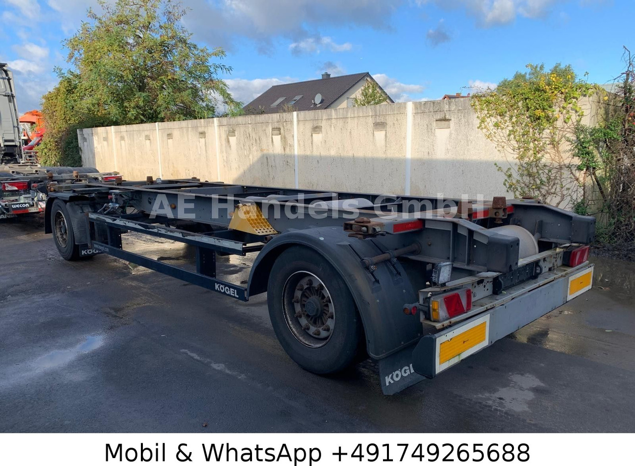 Kögel AW 18 BDF Drehschemel *Scheibenbremsen/Vollluft - Прицеп-контейнеровоз/ Сменный кузов: фото 4 Kögel AW 18 BDF Drehschemel *Scheibenbremsen/Vollluft - Прицеп-контейнеровоз/ Сменный кузов: фото 4