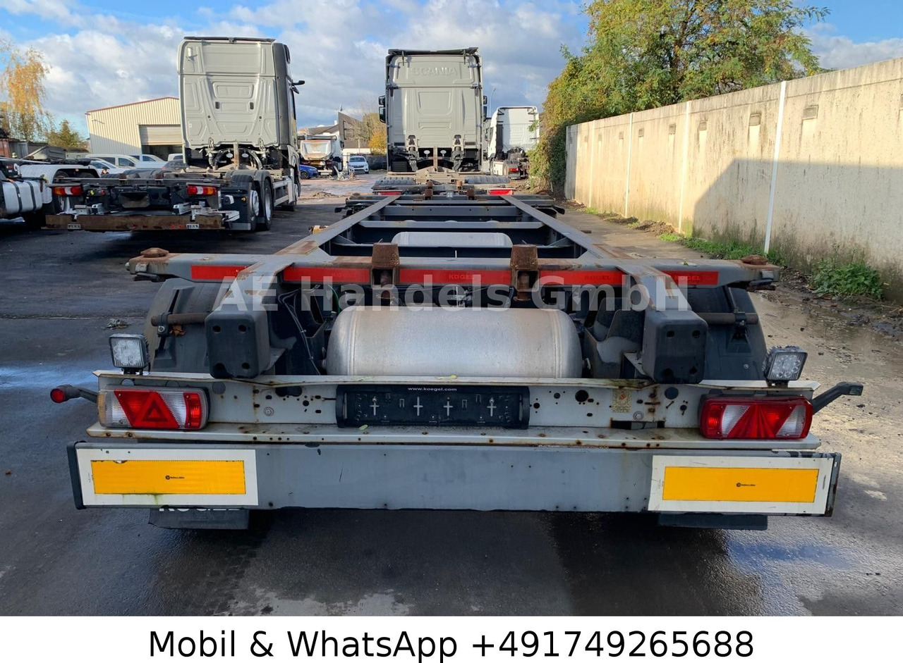 Kögel AW 18 BDF Drehschemel *Scheibenbremsen/Vollluft - Прицеп-контейнеровоз/ Сменный кузов: фото 3 Kögel AW 18 BDF Drehschemel *Scheibenbremsen/Vollluft - Прицеп-контейнеровоз/ Сменный кузов: фото 3