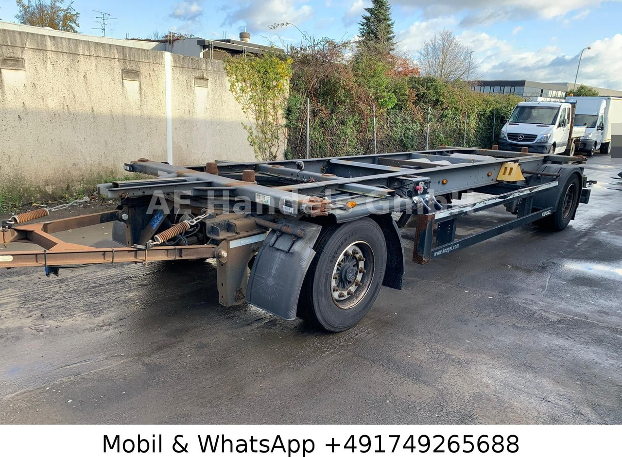 Kögel AW 18 BDF Drehschemel *Scheibenbremsen/Vollluft - Прицеп-контейнеровоз/ Сменный кузов: фото 5 Kögel AW 18 BDF Drehschemel *Scheibenbremsen/Vollluft - Прицеп-контейнеровоз/ Сменный кузов: фото 5