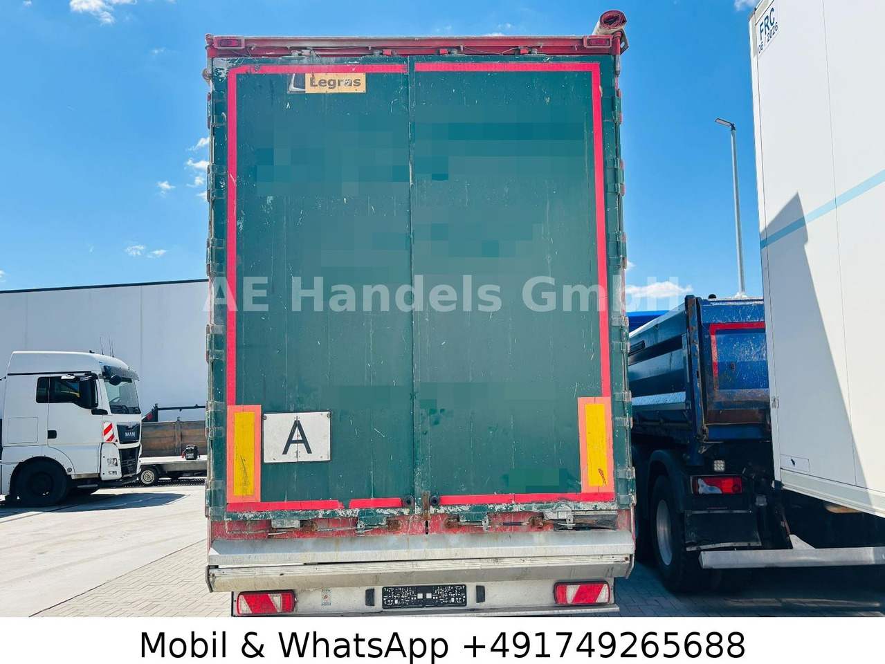 Legras SR3M *86m³/10x21/1.Lift/Rollplane/Fernbedienung - Полуприцеп с подвижным полом: фото 4 Legras SR3M *86m³/10x21/1.Lift/Rollplane/Fernbedienung - Полуприцеп с подвижным полом: фото 4